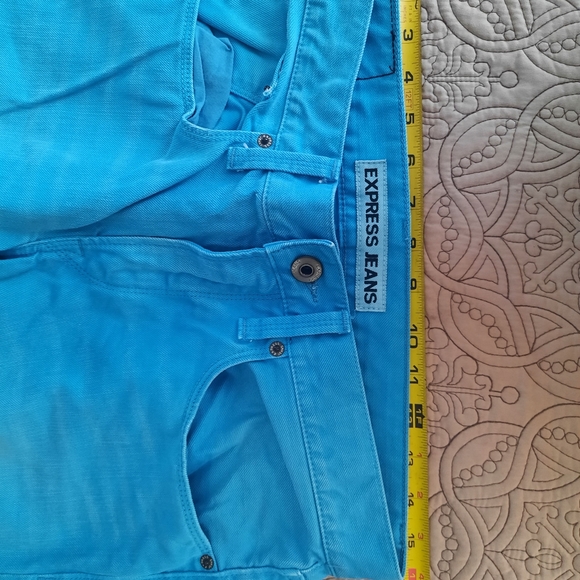 Express turquoise jeans for men - Picture 4 of 6